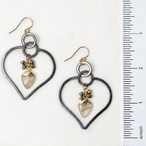 Alchemy Heart Earrings