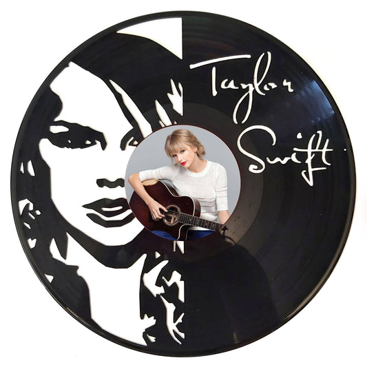 Vinyl Record Art with Sticker-Taylor Swift