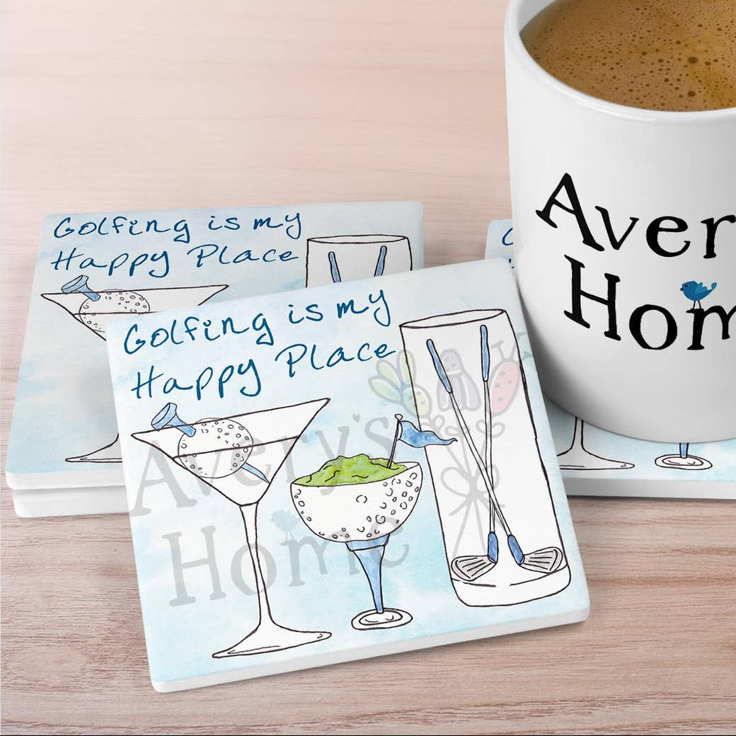 Coaster-Golf Cocktails