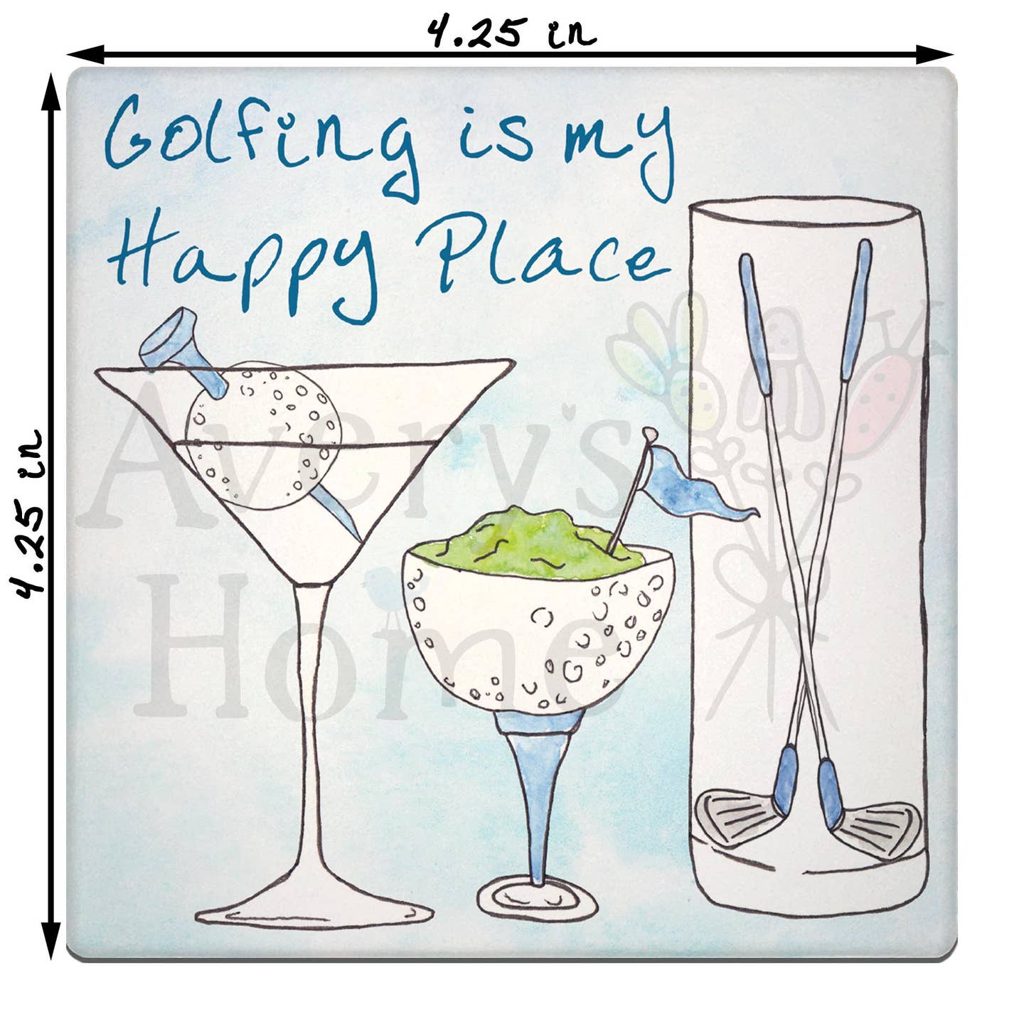 Coaster-Golf Cocktails