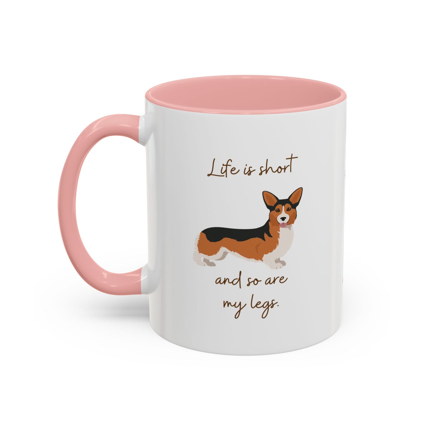 Life is Short Corgi Mug