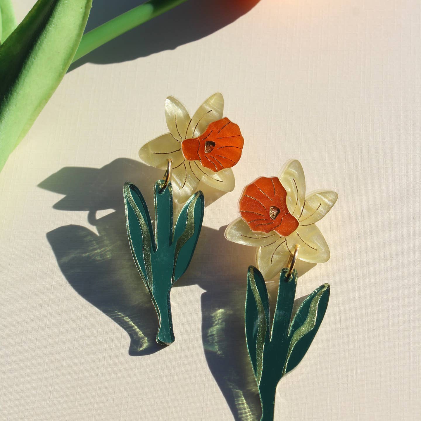 Daffodil Earrings