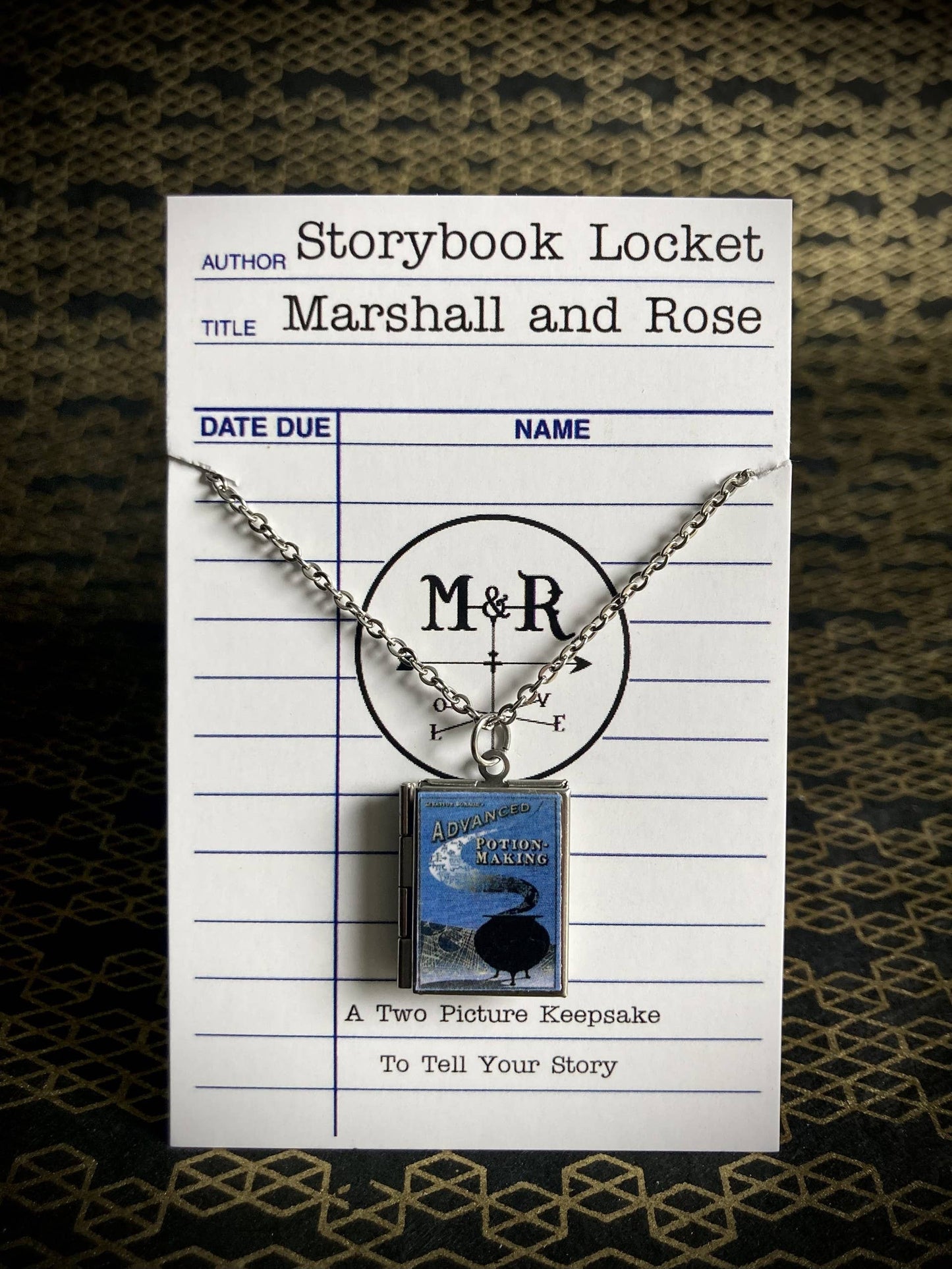 Book Locket-HP Advanced Potion Making