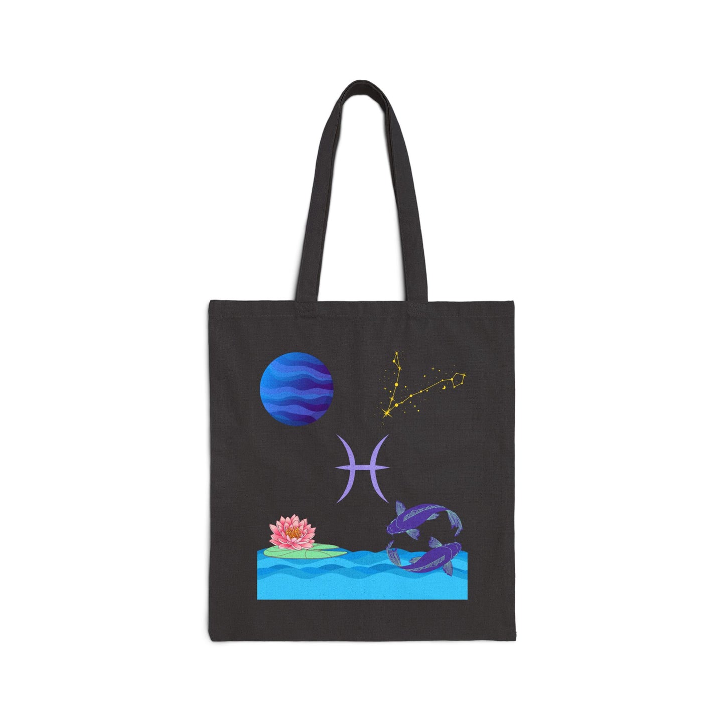 Zodiac Tote Bag-Pisces
