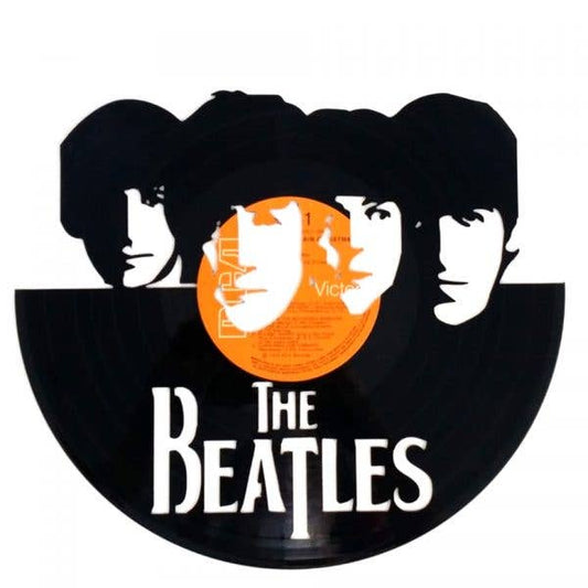 Vinyl Record Art-The Beatles (Faces)