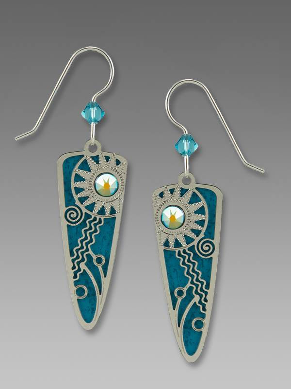 Aqua Celestial Earrings