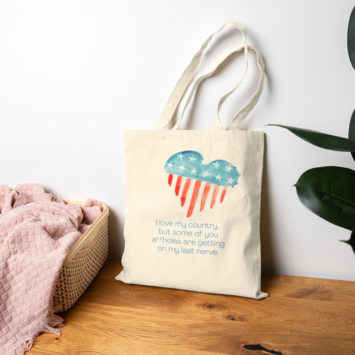 Tote Bag-Love My Country