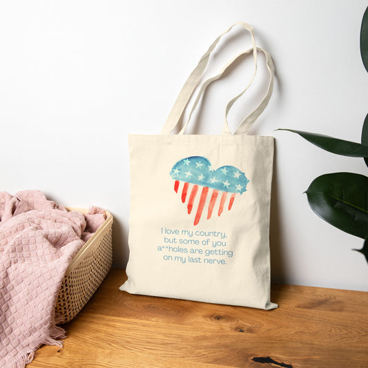 Tote Bag-Love My Country