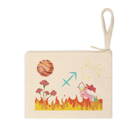 Zodiac Zipper Pouch-Sagittarius