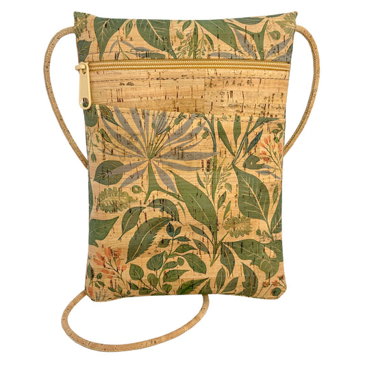 Cork Mini Crossbody Bag | Lush Botanicals