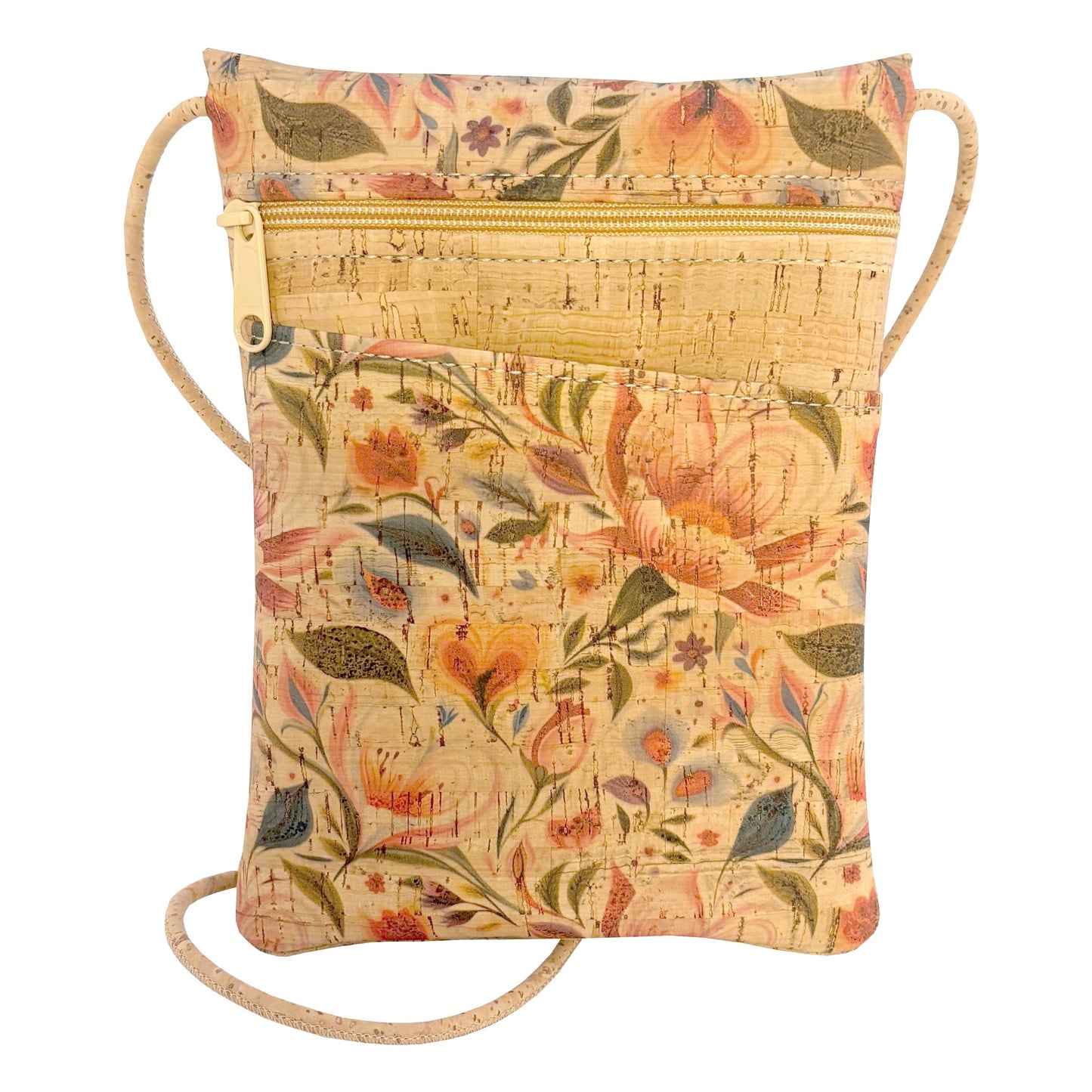 Cork Mini Crossbody Bag | Hearts in Bloom