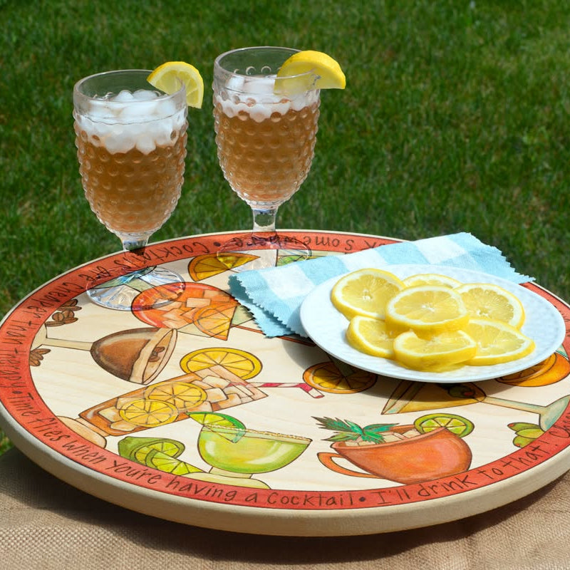 Lazy Susan-Happy Hour (Printed)
