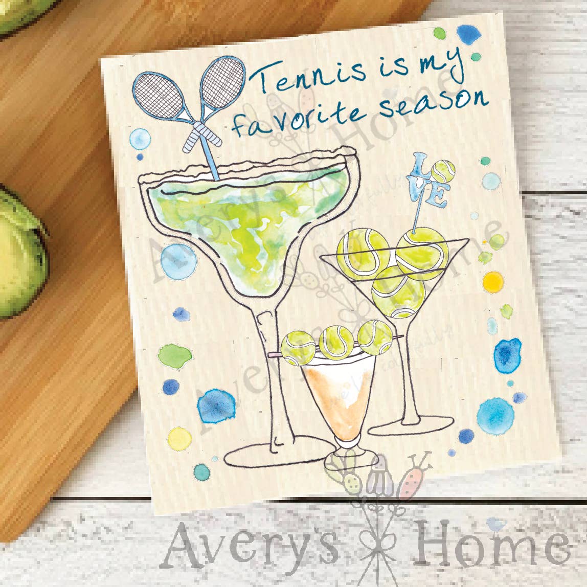 Swedish Dishcloth-Tennis Season