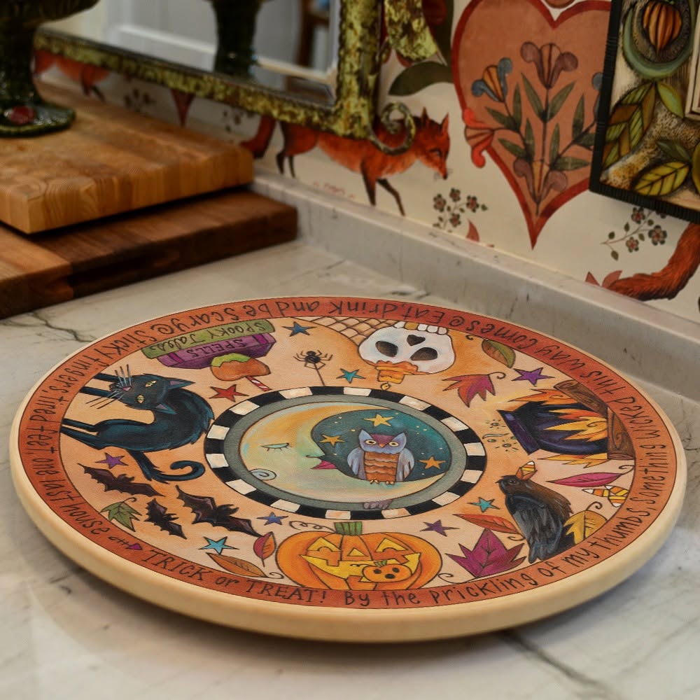 Lazy Susan-Frights & Delights (Printed)