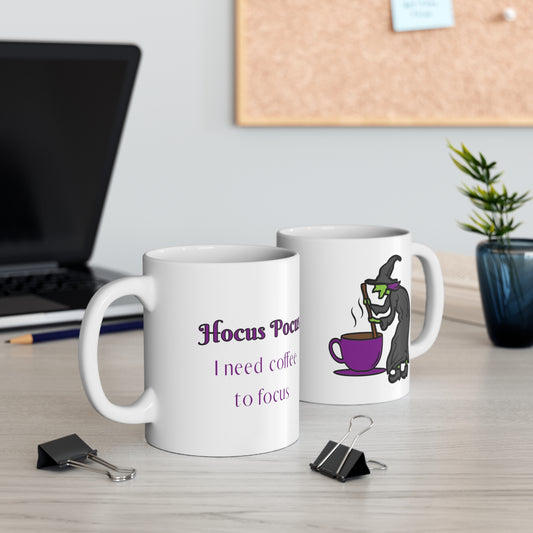 Hocus Pocus, I Need Coffee Mug