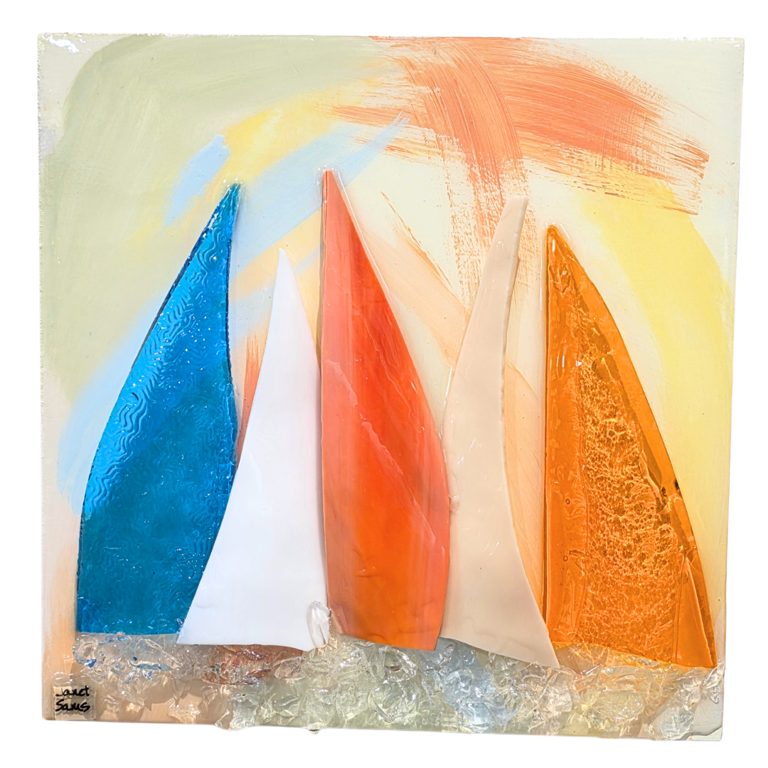 Shattered Glass Regatta-10"