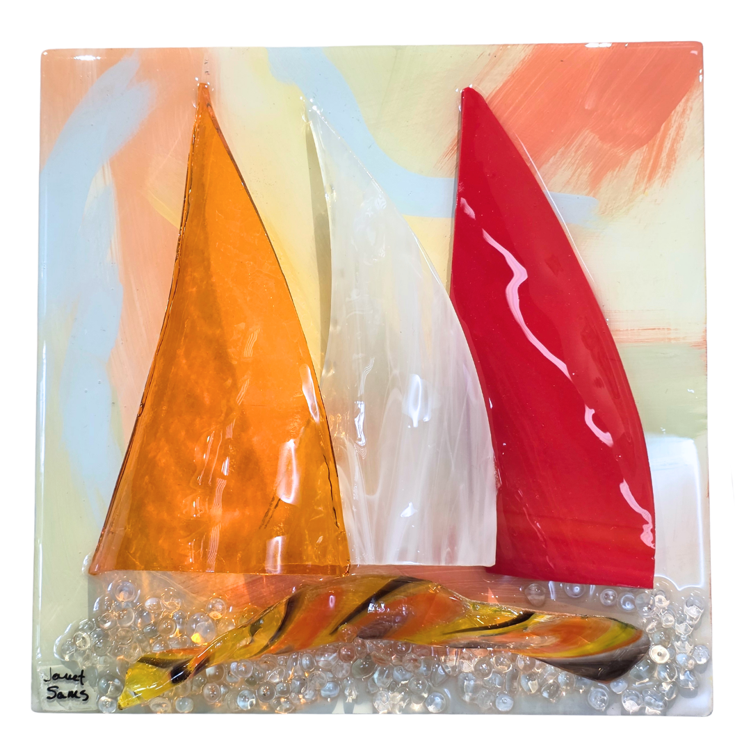 Shattered Glass Regatta-10"