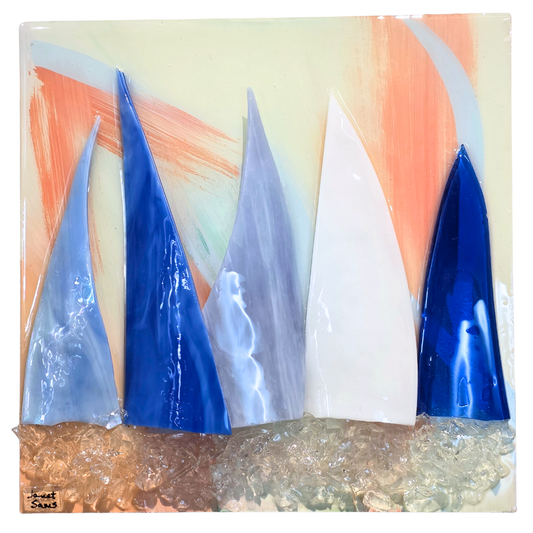 Shattered Glass Regatta-10"