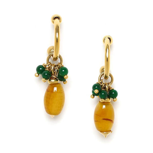 Agata Verde Earrings