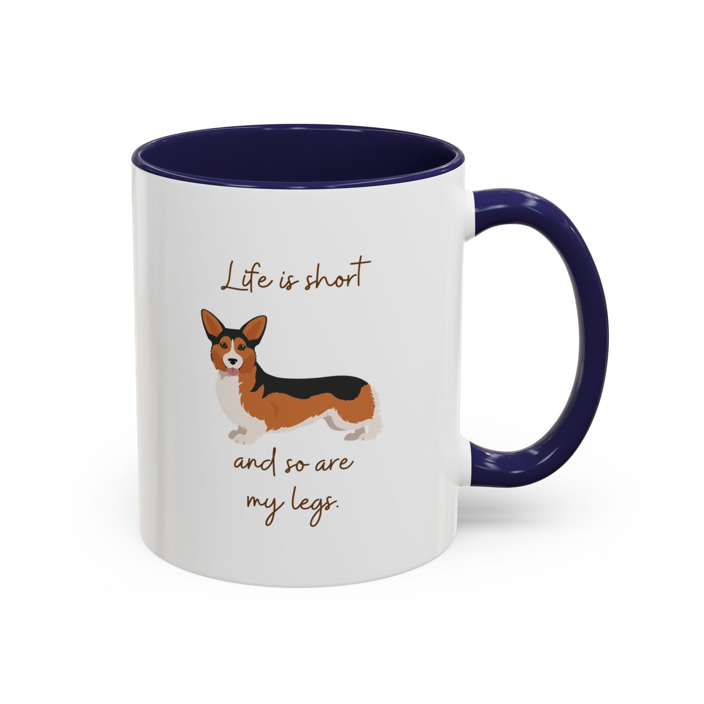 Life is Short Corgi Mug