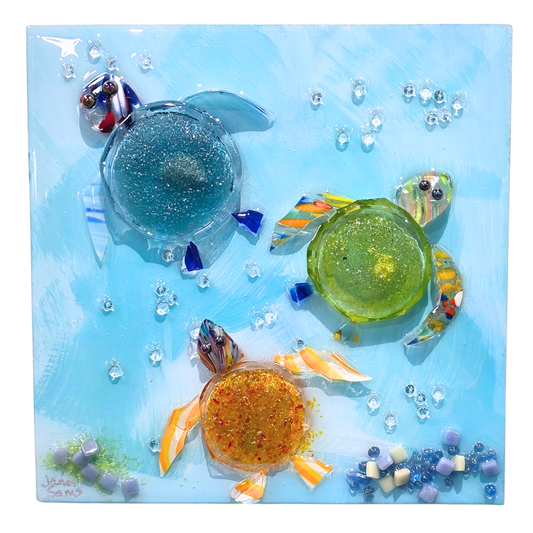Shattered Glass Turtles