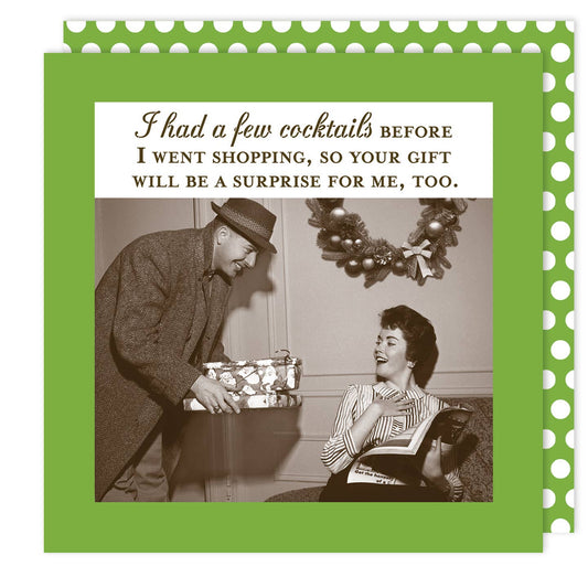 Surprise Holiday Napkins