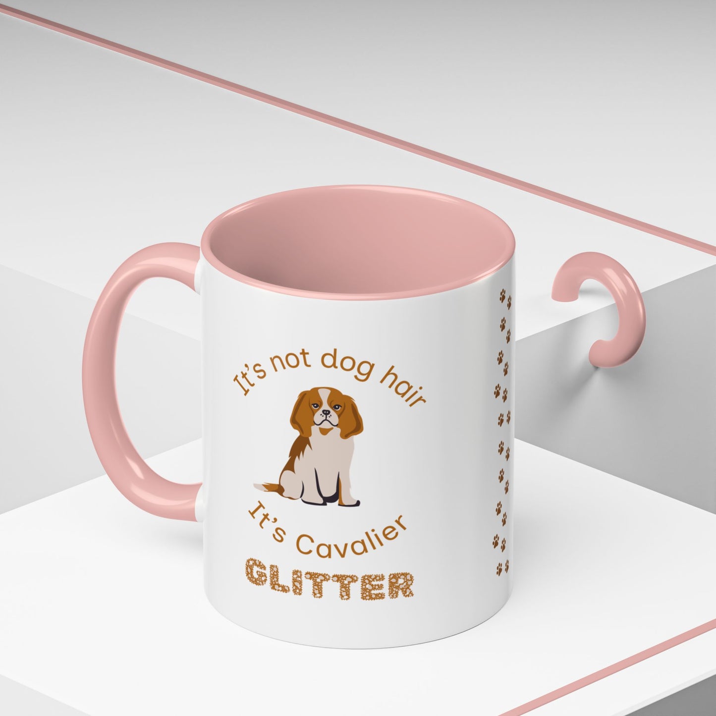 Cavalier Glitter Mug