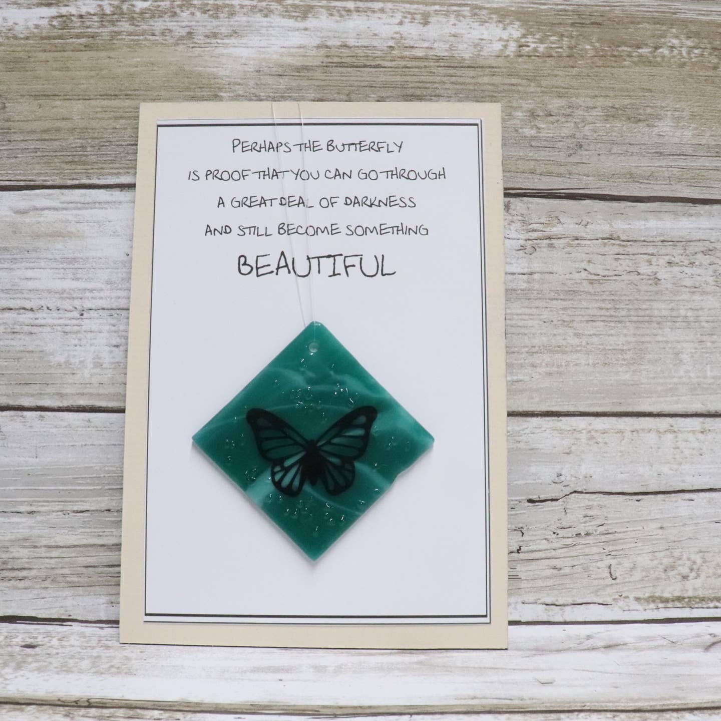 Suncatcher Card-Butterfly