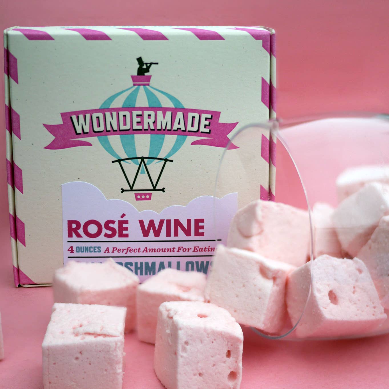 Rosé Wine Marshmallows