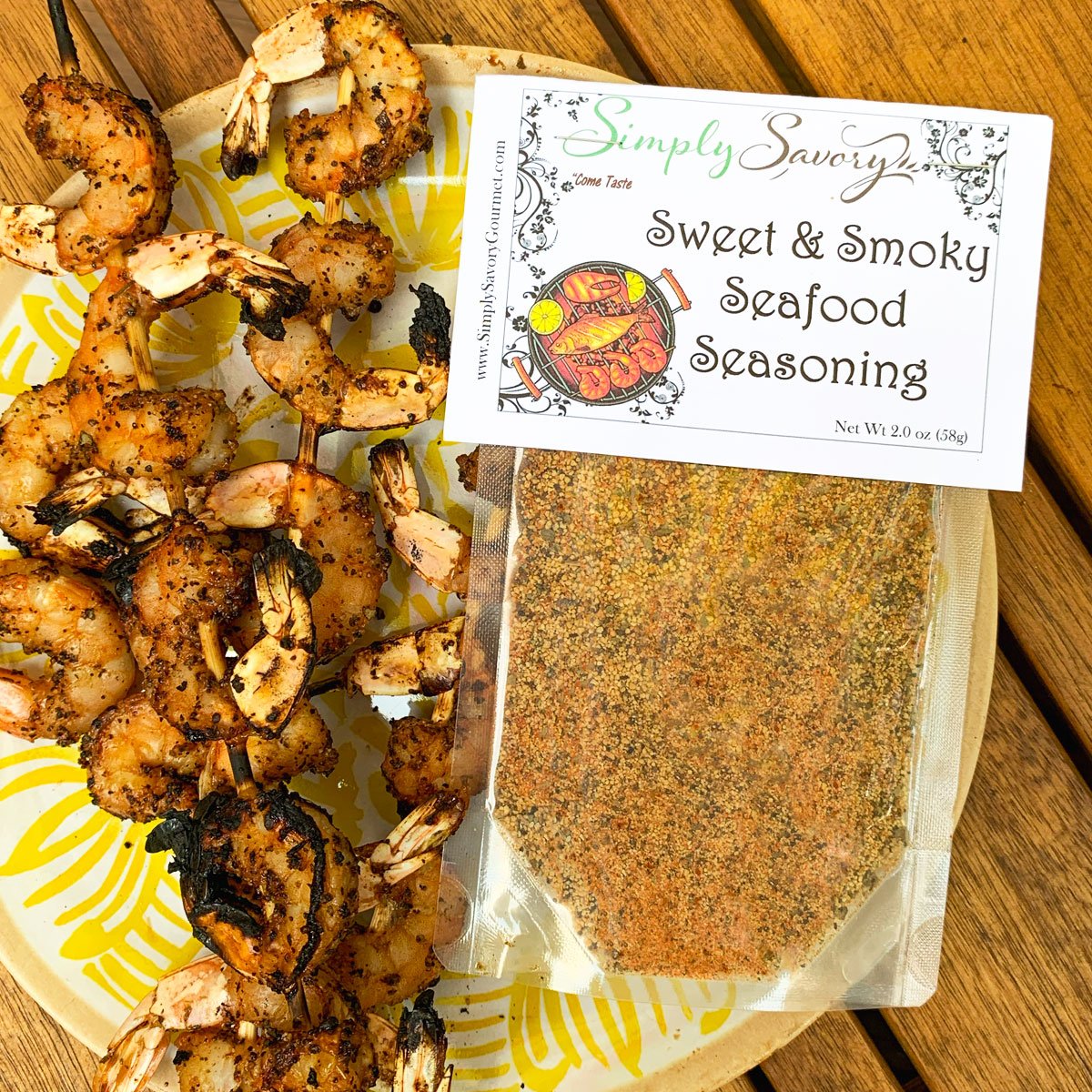 Seafood Seasoning-Sweet & Smoky