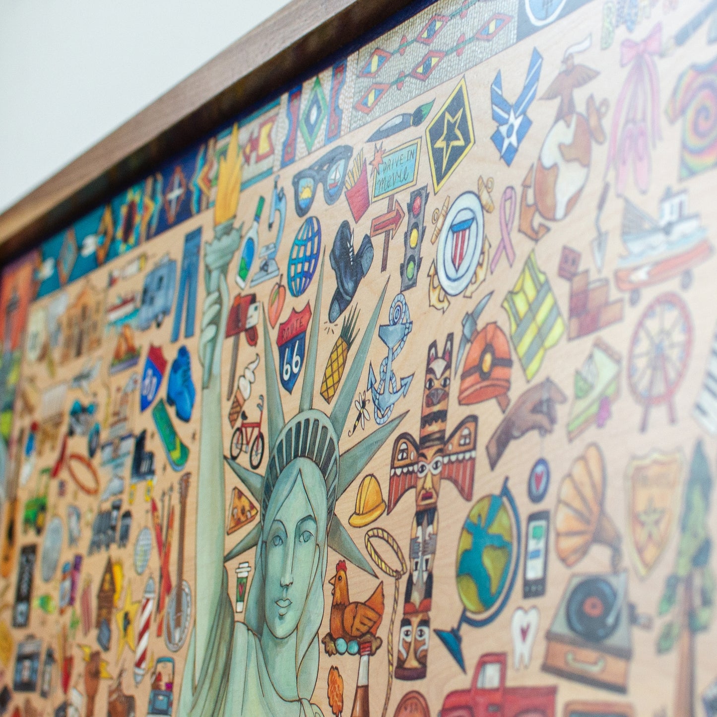 America 250 Wall Plaque