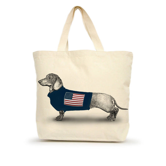 Americana Dachshund Tote