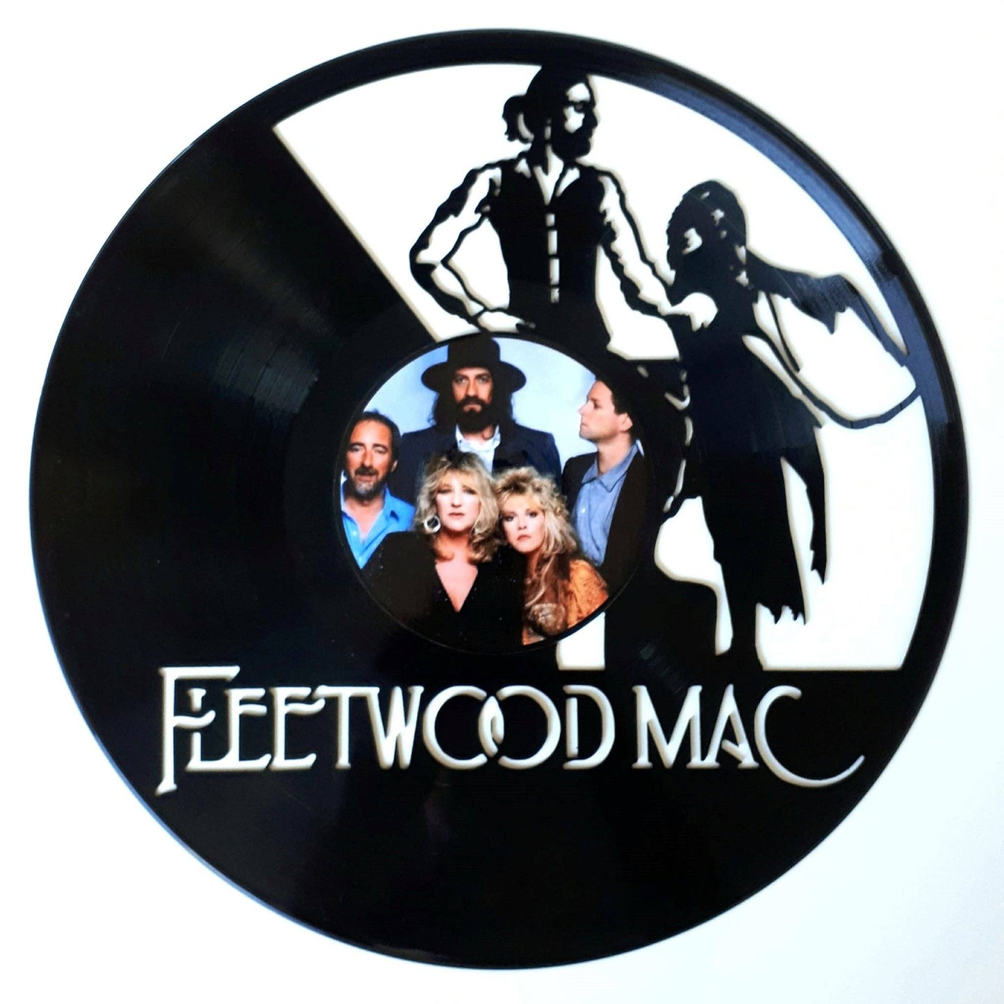 Vinyl Record Art with sticker-Fleetwood Mac
