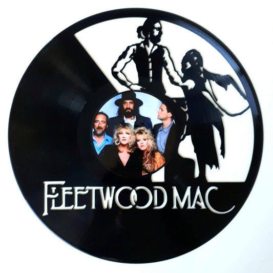 Vinyl Record Art with sticker-Fleetwood Mac