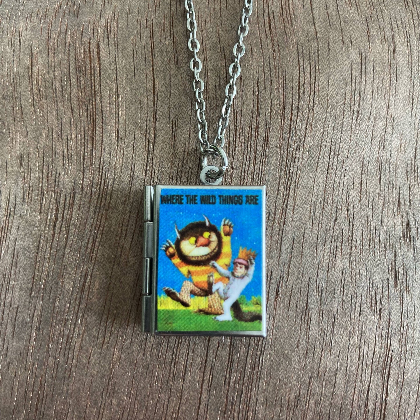 Book Locket-Where the Wild Things Are