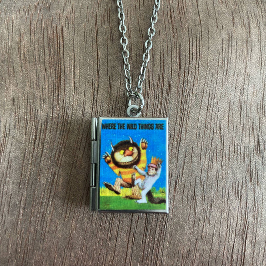 Book Locket-Where the Wild Things Are