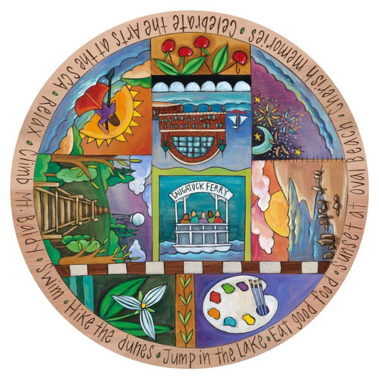 Lazy Susan-Saugatuck Days (Printed)