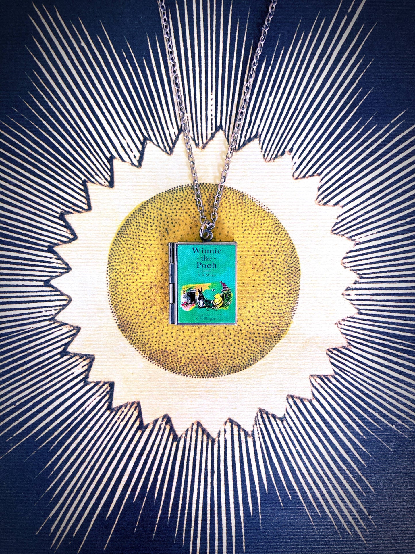 Book Locket-Winnie the Pooh