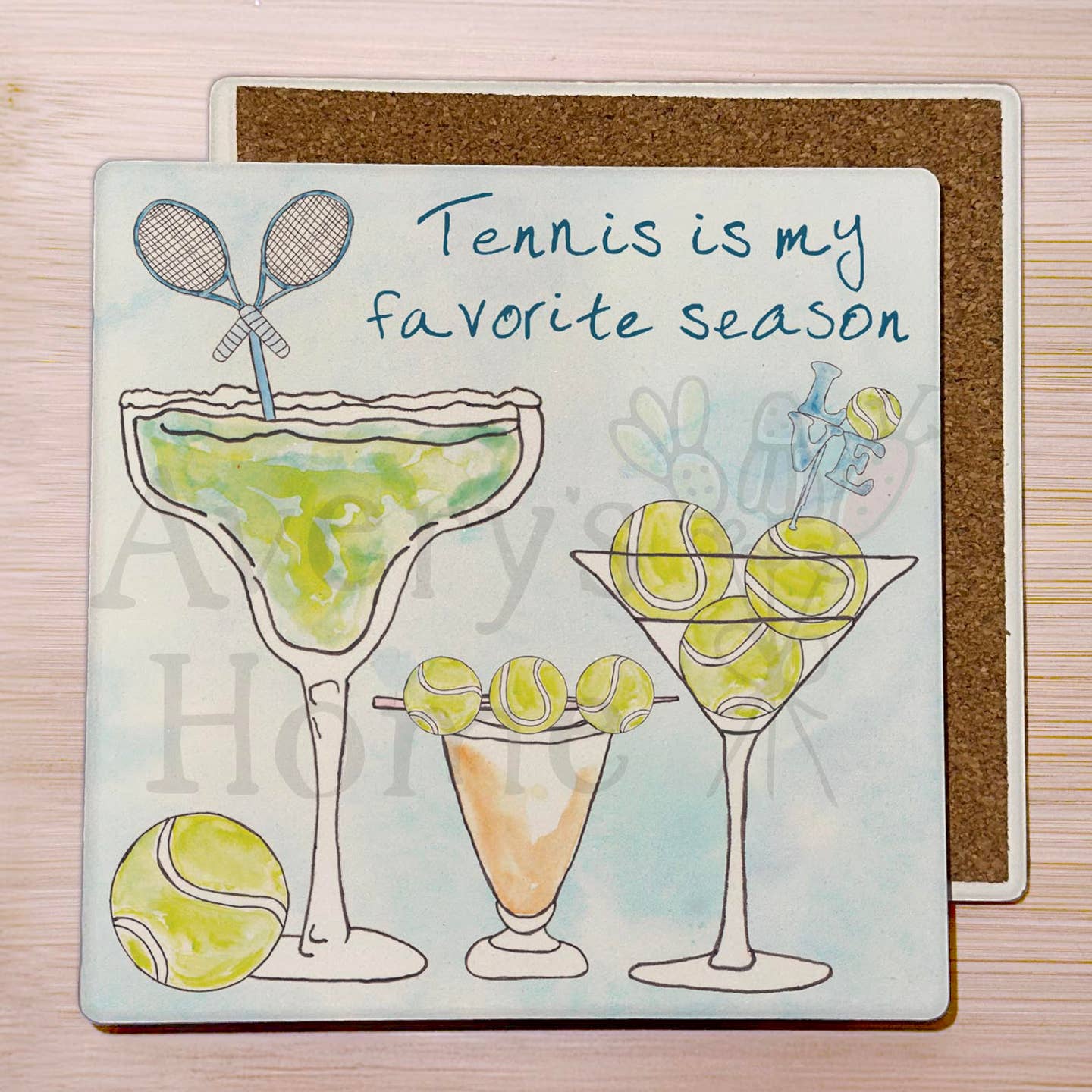 Coaster-Tennis Cocktails