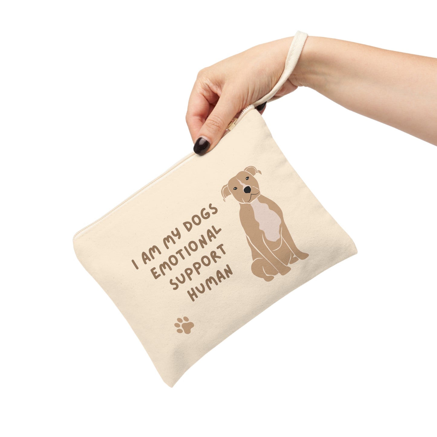Zipper Pouch-Emotional Support Human