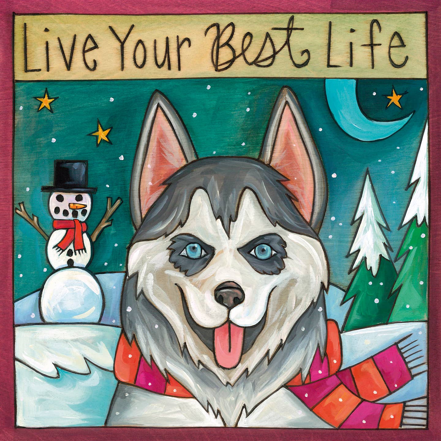 Ace Plaque-Husky