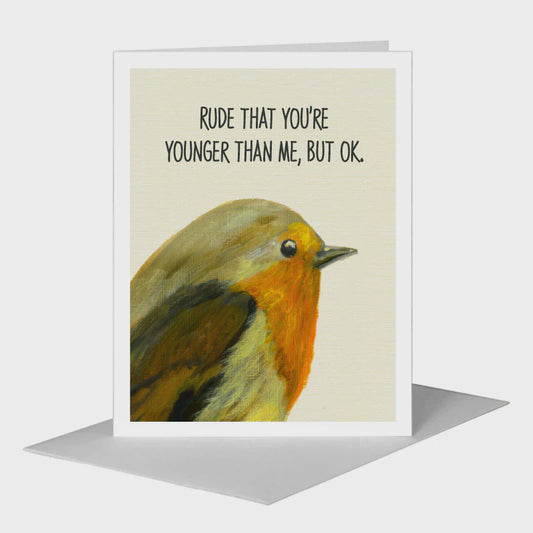 Card-Rude Bird