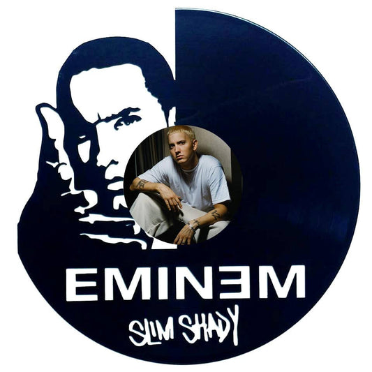 Vinyl Record Art with Sticker-Eminem