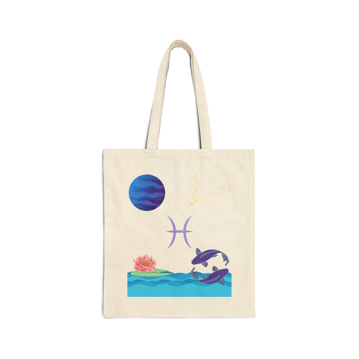 Zodiac Tote Bag-Pisces