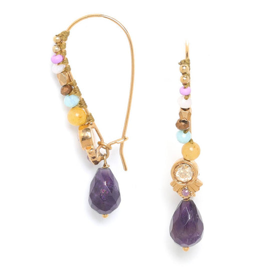 Les Insep Amethyst Earrings