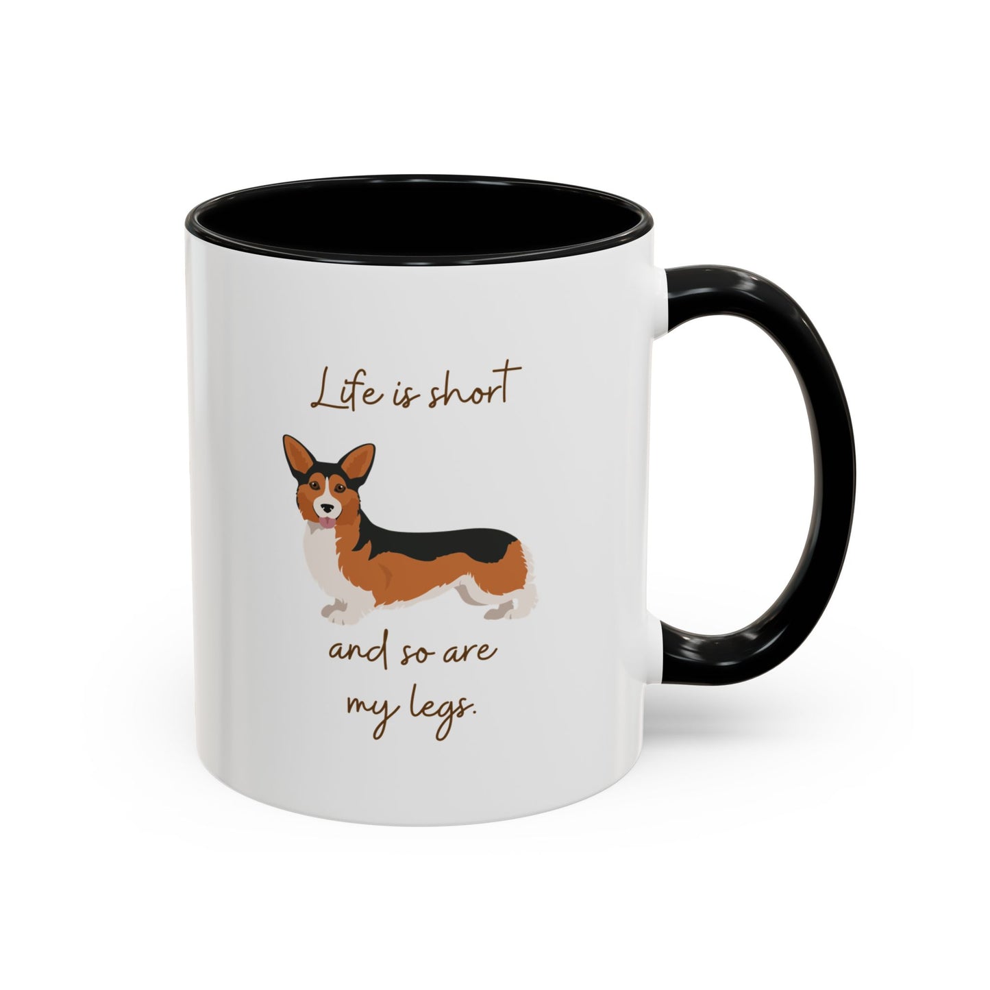 Life is Short Corgi Mug