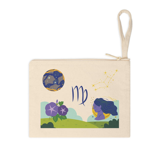 Zodiac Zipper Pouch-Virgo