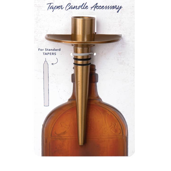 Bottlelabra Taper Holder (Copy)