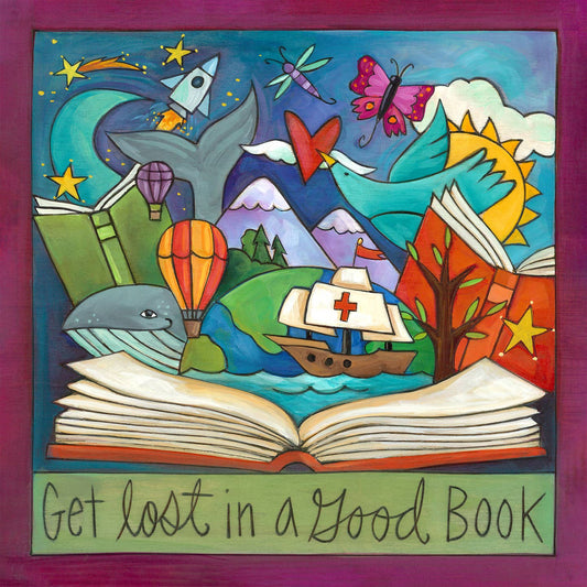 Book Club Plaque-9"
