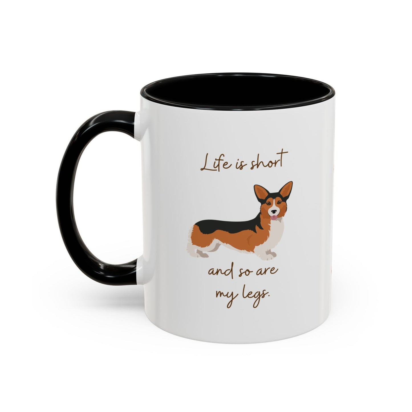 Life is Short Corgi Mug